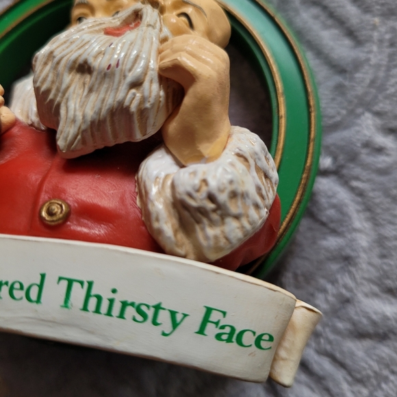 🎅Vintage 1993 COCA-COLA Santa Christmas Ornament - Picture 7 of 11